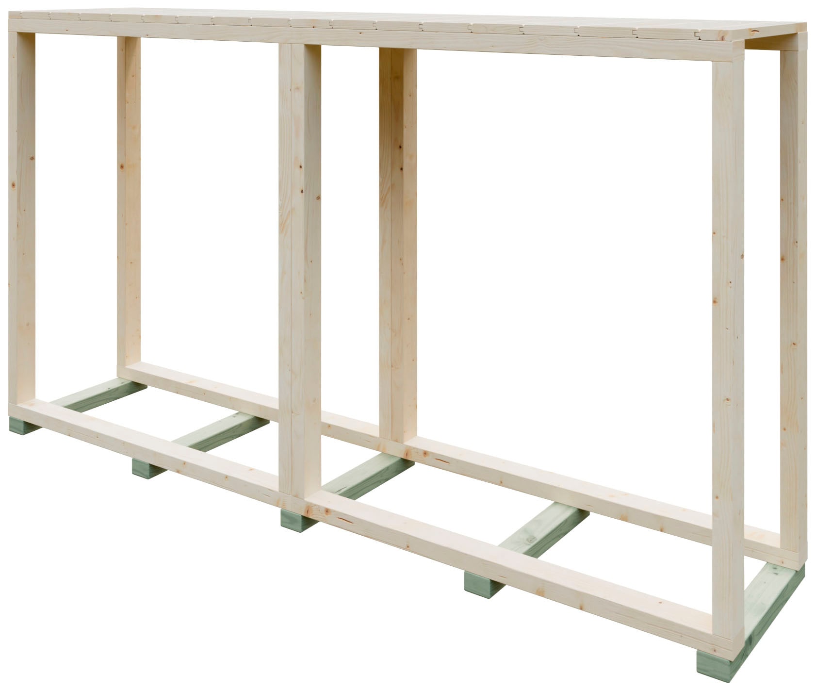 Kiehn-Holz Kaminholzregal aus nordischer Fichte