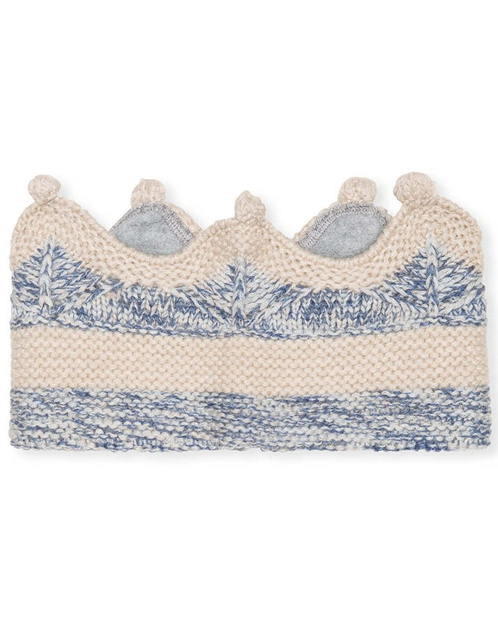 Woll-Stirnband MATCINNI meliert in angora cream