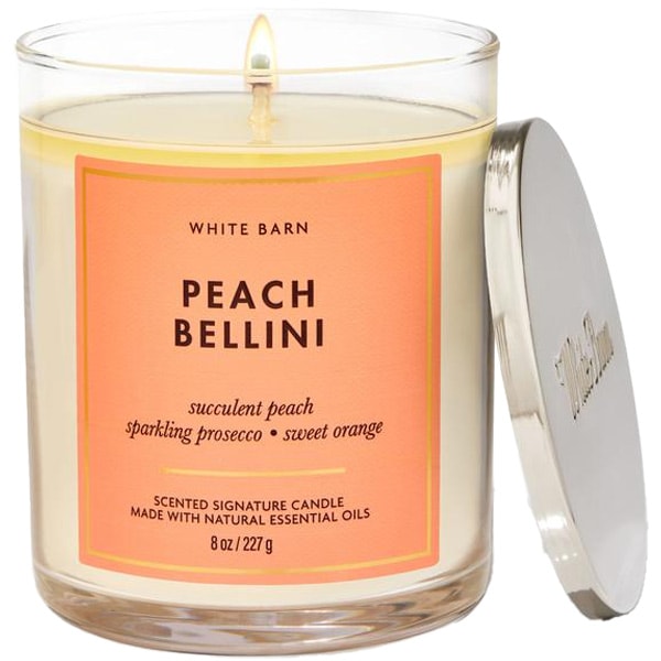 Bougie parfumée - Peach Bellini - Pêche & orange - 227 g