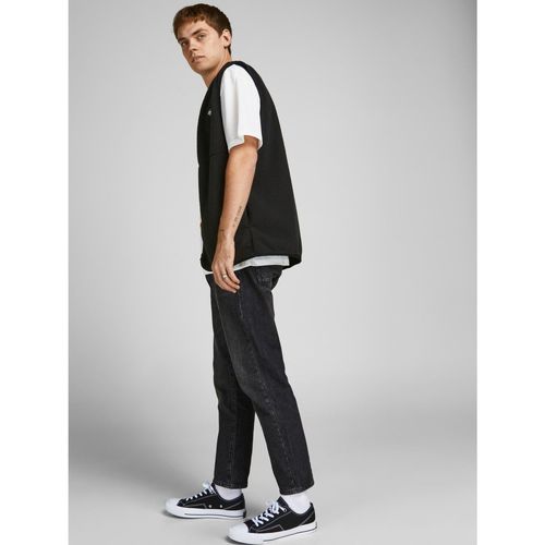 Jack & Jones - 12219833 JJJFRANK JJLEEN-BLACK DENIM Negro