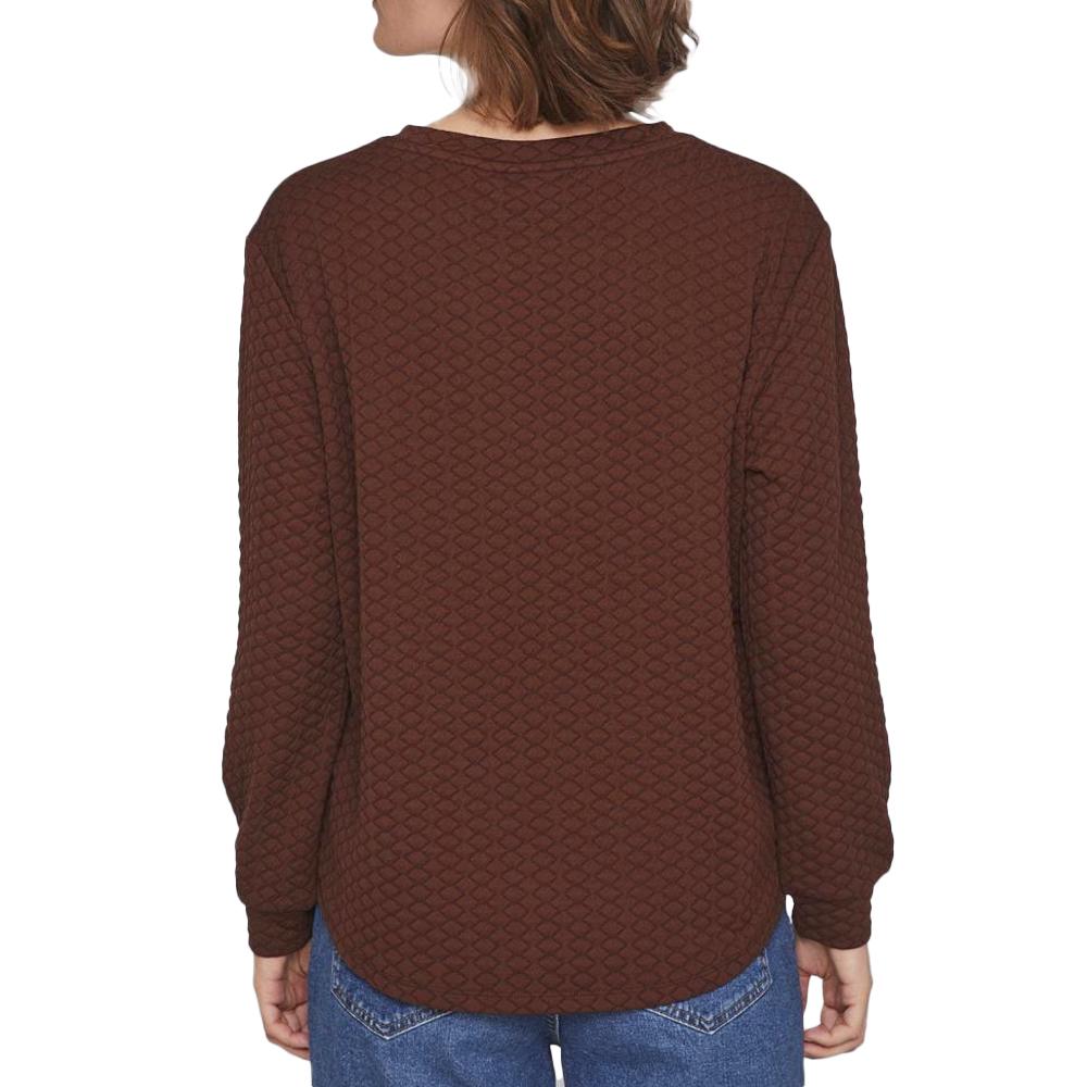 Vila Pull Marron Femme Vila Tructia