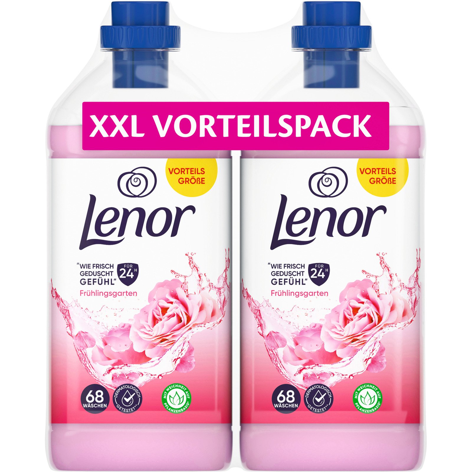 Lenor Weichspüler Frühlingsgarten 2 x 68 Waschgänge