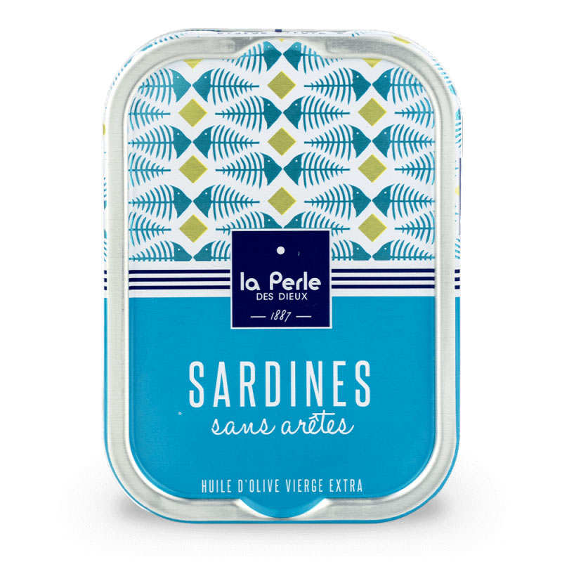 Sardines sans arêtes - La Perle des Dieux