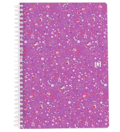 Oxford Notizbuch - Floral - Quadratisch - B5 - Gemischt