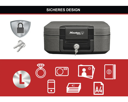 Master Lock LCHW20101 brandwerende kluis