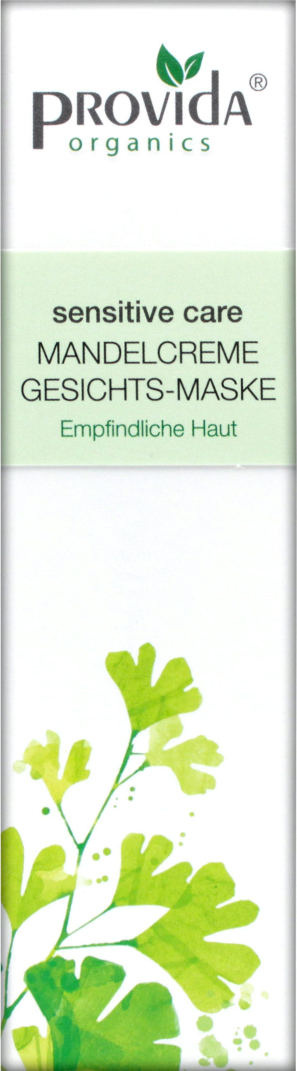 provida organics  Mandelcreme Gesichtsmaske, 50 ml