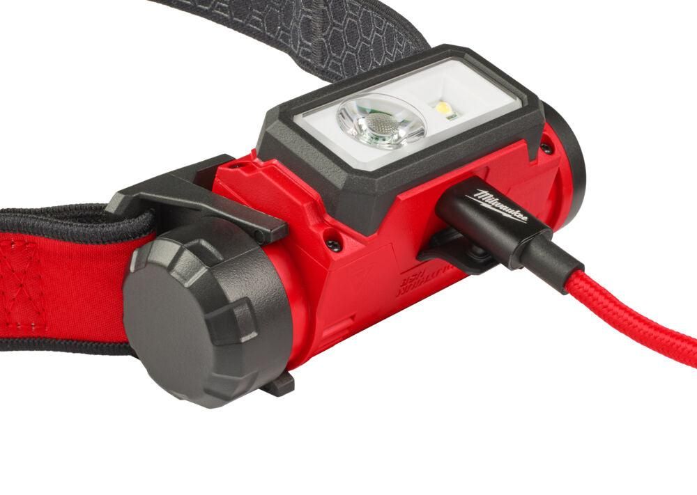 Milwaukee L4 HL2-301 USB Hoofdlamp REDLITHIUM™ 3.0Ah USB batterij - 4933479963