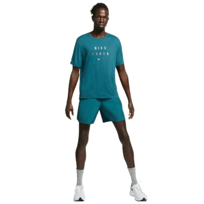Nike Herre T-shirts Dri-fit Miler Run Division SS