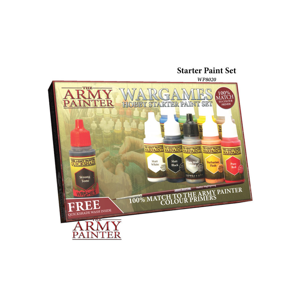 Army Painter - Wargames Hobby Starter Paint Set
