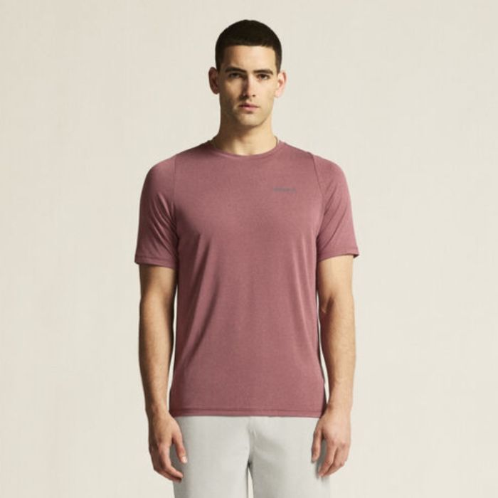 Craft Herre T-shirts Collective Bi-Blend SS Tee Rød