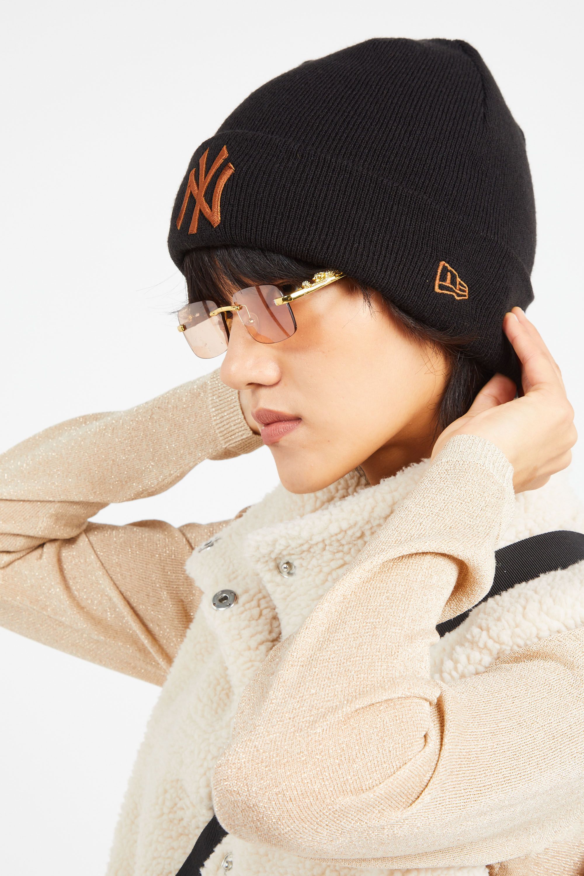 NEW ERA bonnet LEAGUE ESS CUFF Noir