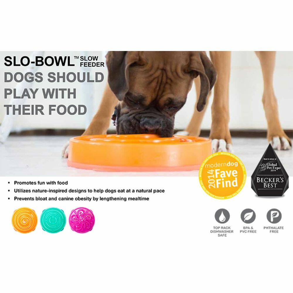 Outward Hound Fun Feeder Flower Large Paars29 x 29 x 7 cm