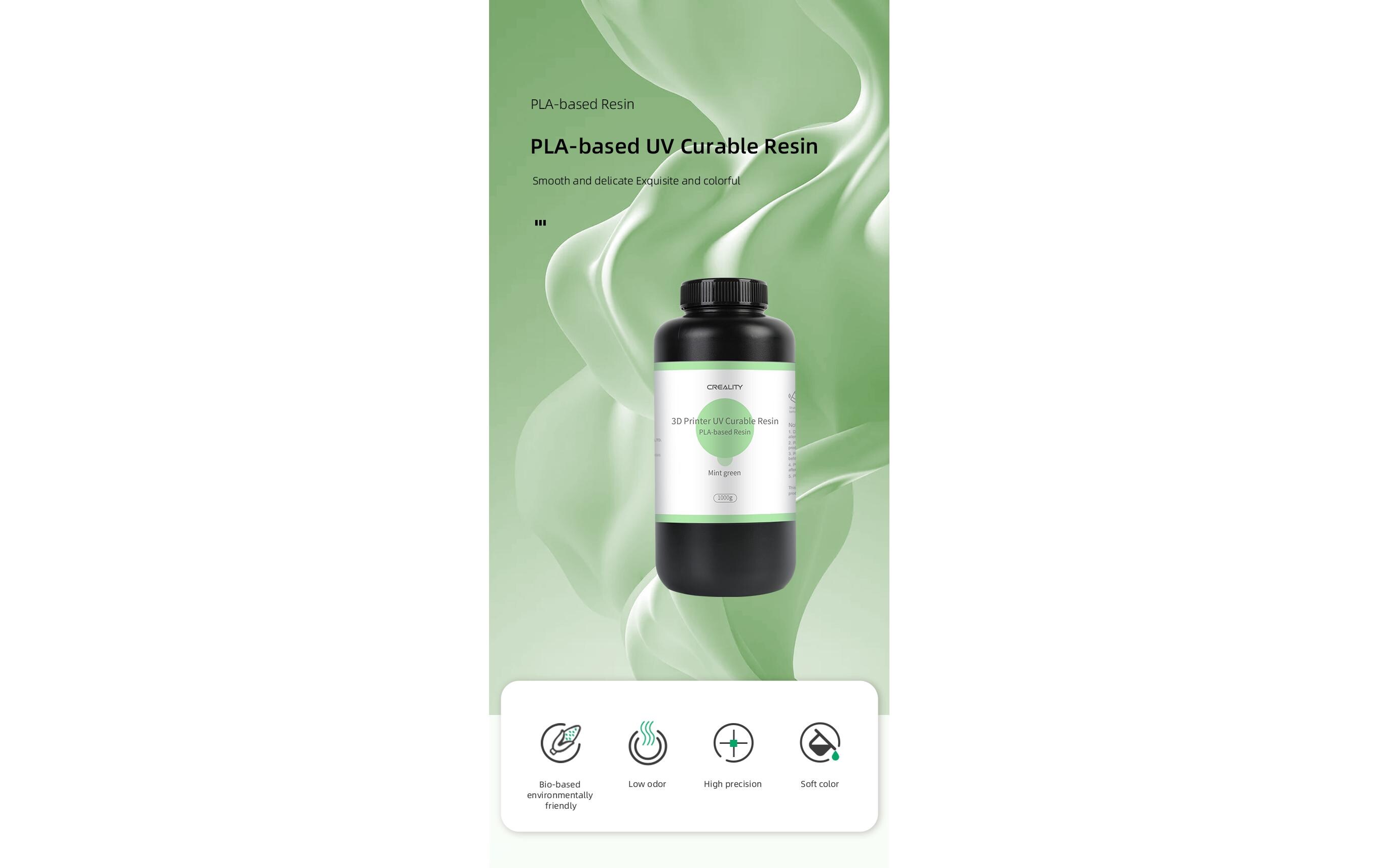 Resin Plus 500 g, GelbUV Resin für DLP / SLA 3D Drucker
