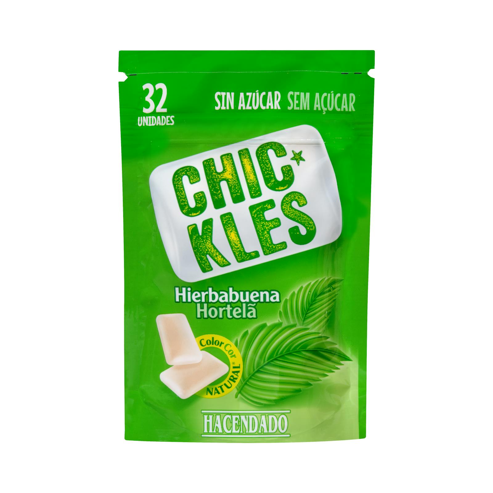 Chewing-gum à la menthe poivrée Hacendado