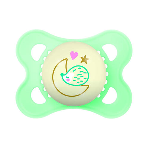 Lot de 2 sucettes Original 2-6 mois Planet Love Night - Coloris aléatoire - MAM