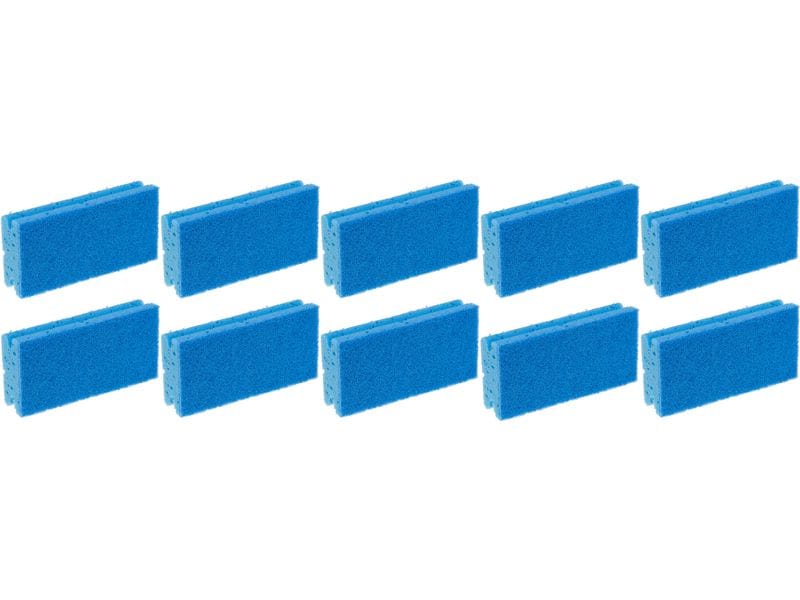 Edi Baur Profi 10 Stück, Blau Padschwämme