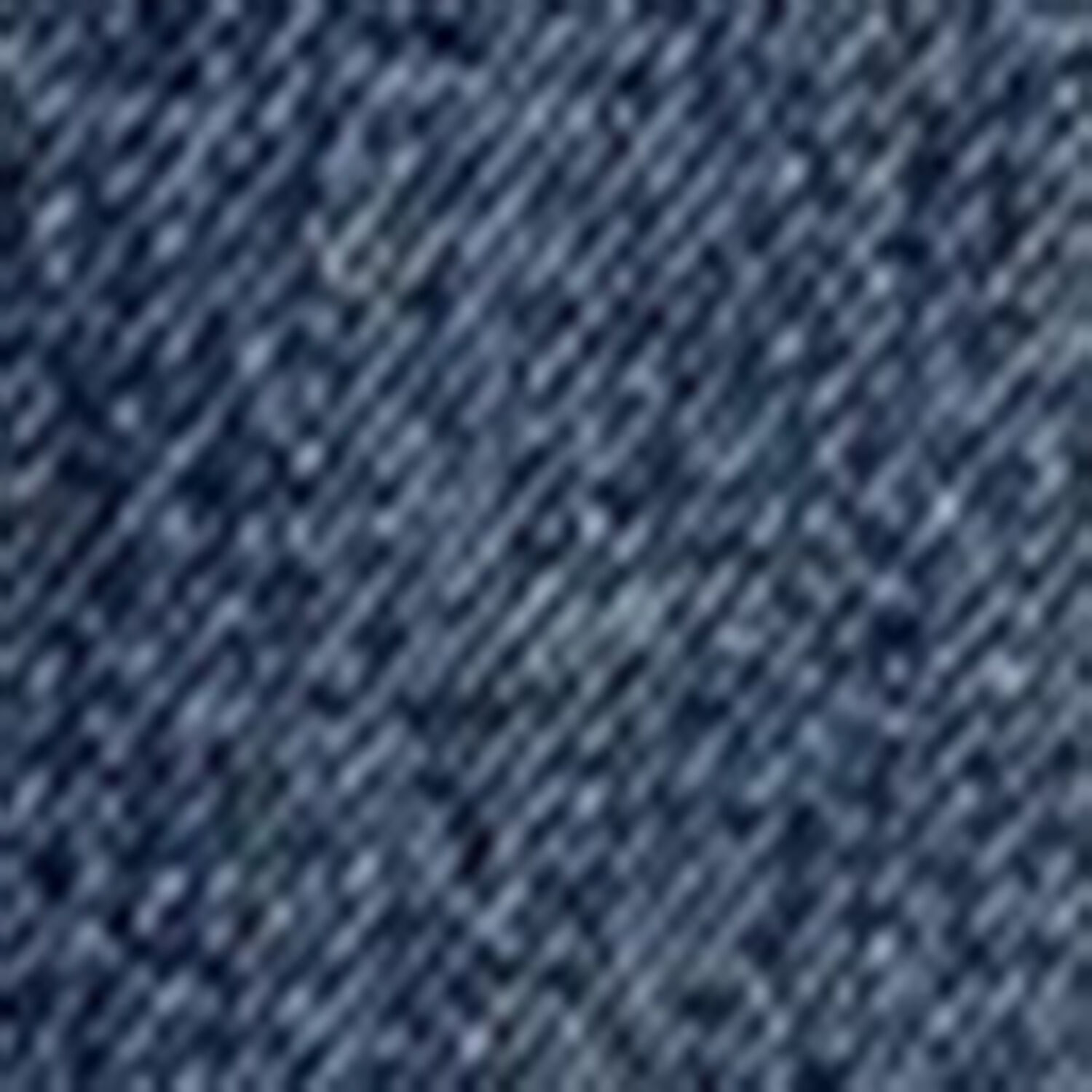 Calça jeans reta com dobra