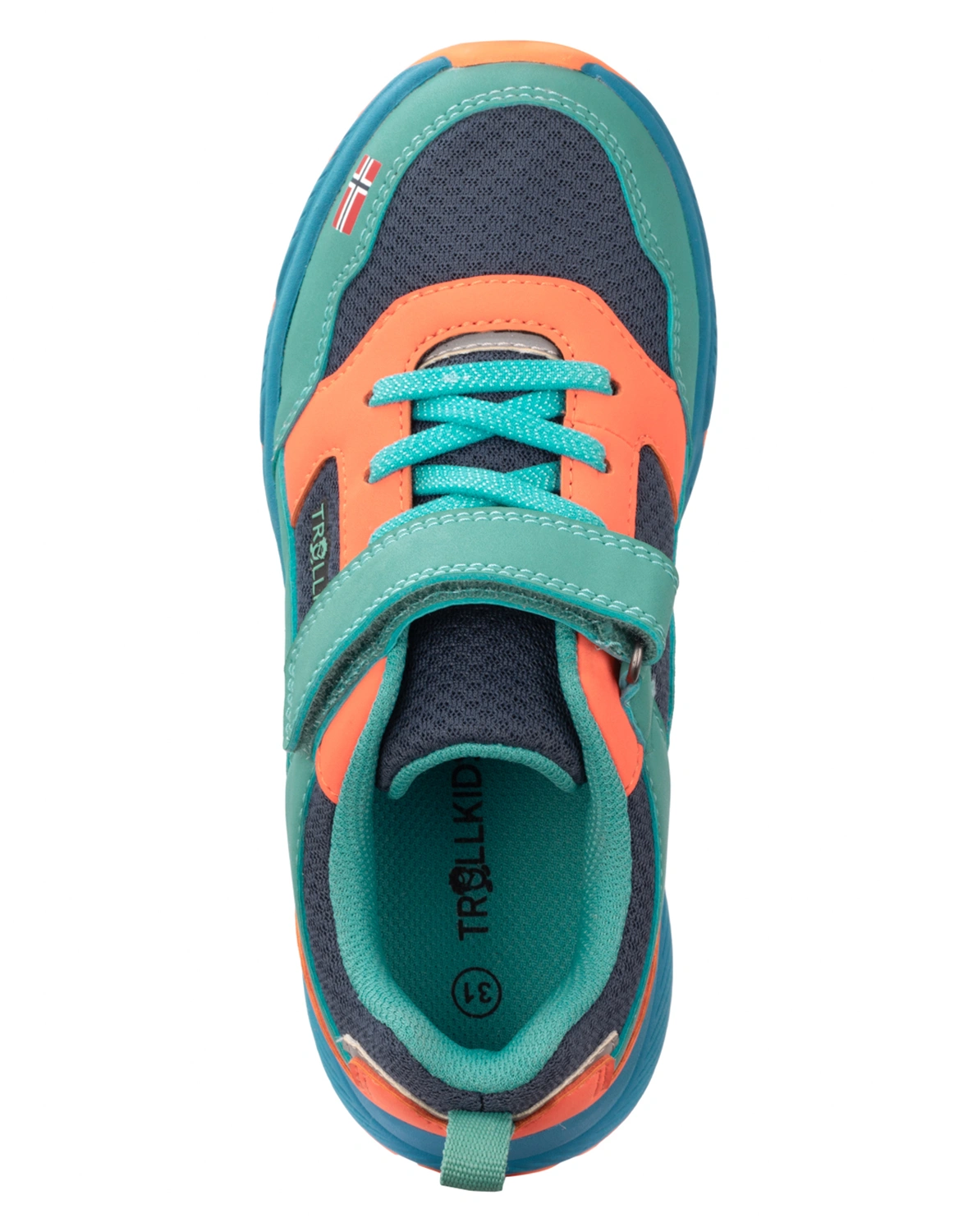Sneaker HAUGESUND in atlantic blue/dark navy/glow orange
