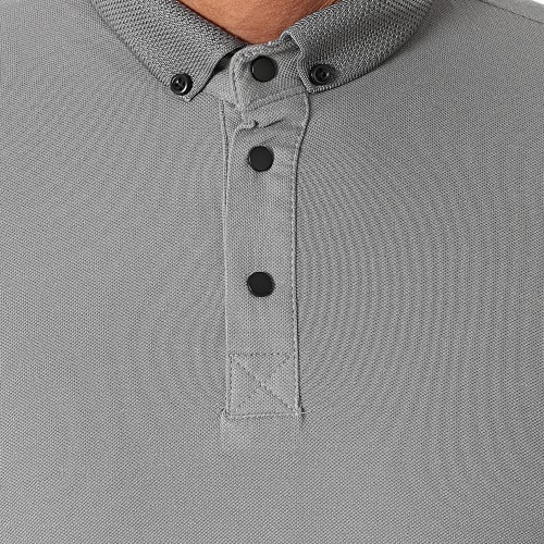 Polo Manches Courtes Gris