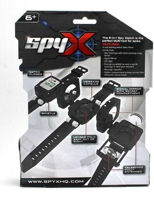 SpyX Spionklokke 6-in-1