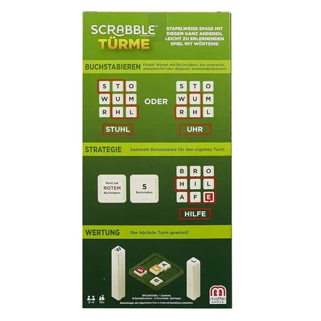 Mattel Games Scrabble Türme