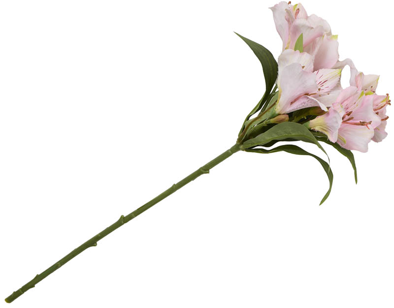 Lilje stilkblomst 42 cm rosa