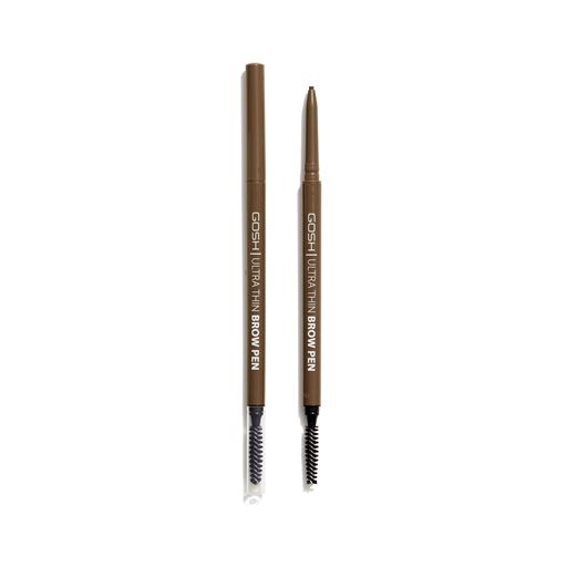 Gosh Copenhagen Ultra Thin Brow Pencil, 002 Grey Brown