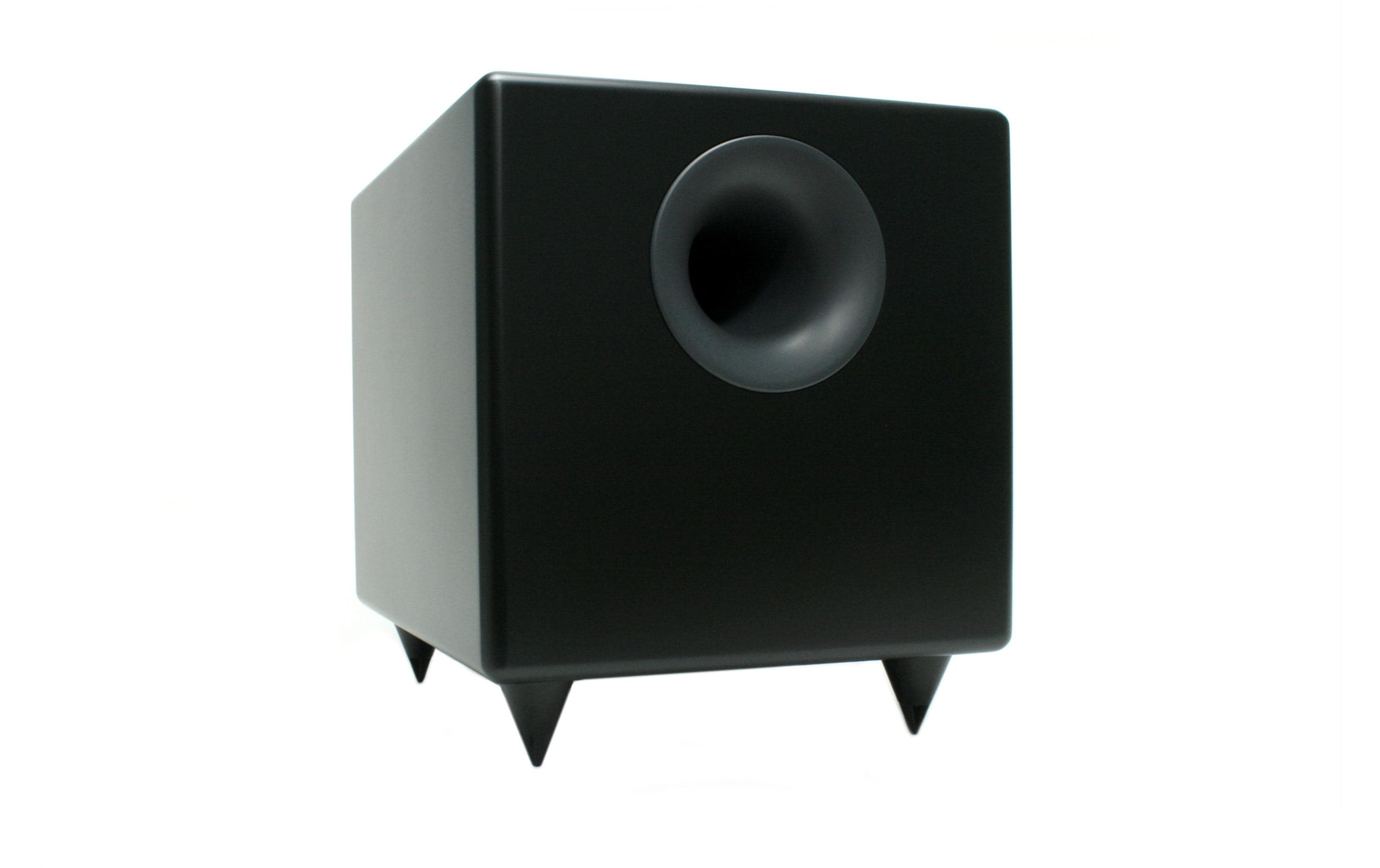 Subwoofer S8 Schwarz<br>Aktiver Tieftöner, weiss