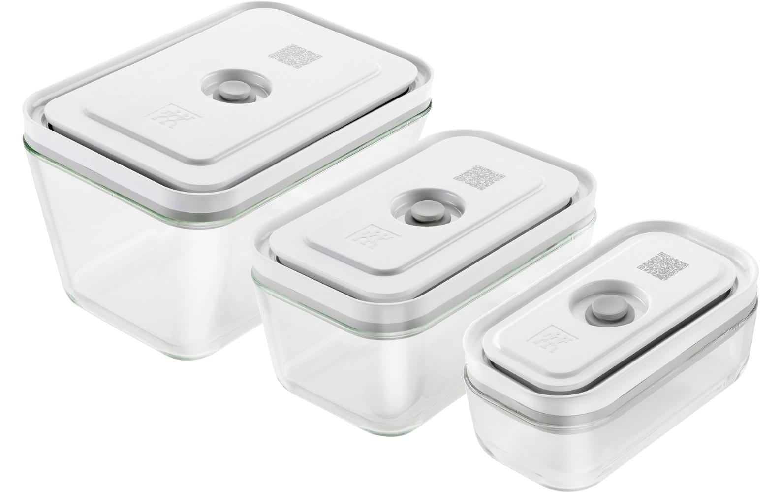 Zwilling Vakuumbehälter »Fresh and Save 3-teilig, S,M,L Glas« 3 Stk. tlg.