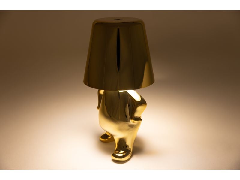 COCON LED Stimmungslicht BOSS Gold Portable Akku-Tischleuchte