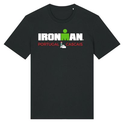T-Shirt Manches Courtes Ironman Portugal-Cascais Noir Homme