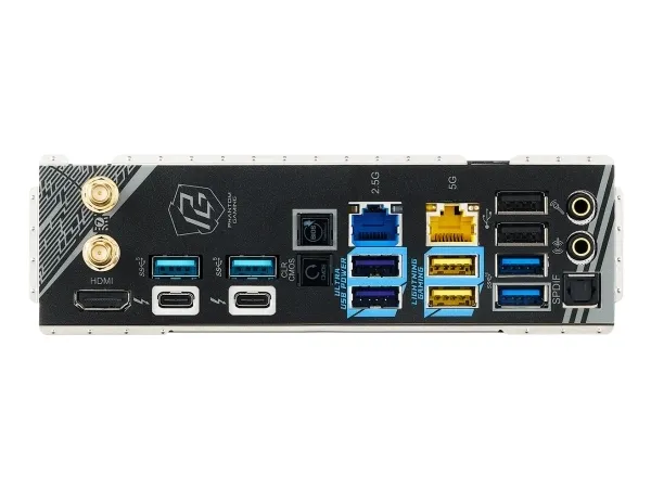 ASRock Phantom Gaming Z890 NOVA WIFI - Bundkort - ATX - LGA1851 sokkel - Z890 Chipset - USB4, USB-C 3.2 Gen 2x2, USB 3.2 Gen 2, USB 3.2 Gen 1 - 5 Gigabit Ethernet, Wi-Fi 7, Bluetooth - onboard grafik (CPU påkrævet) - HD Audio (8-kanaler)