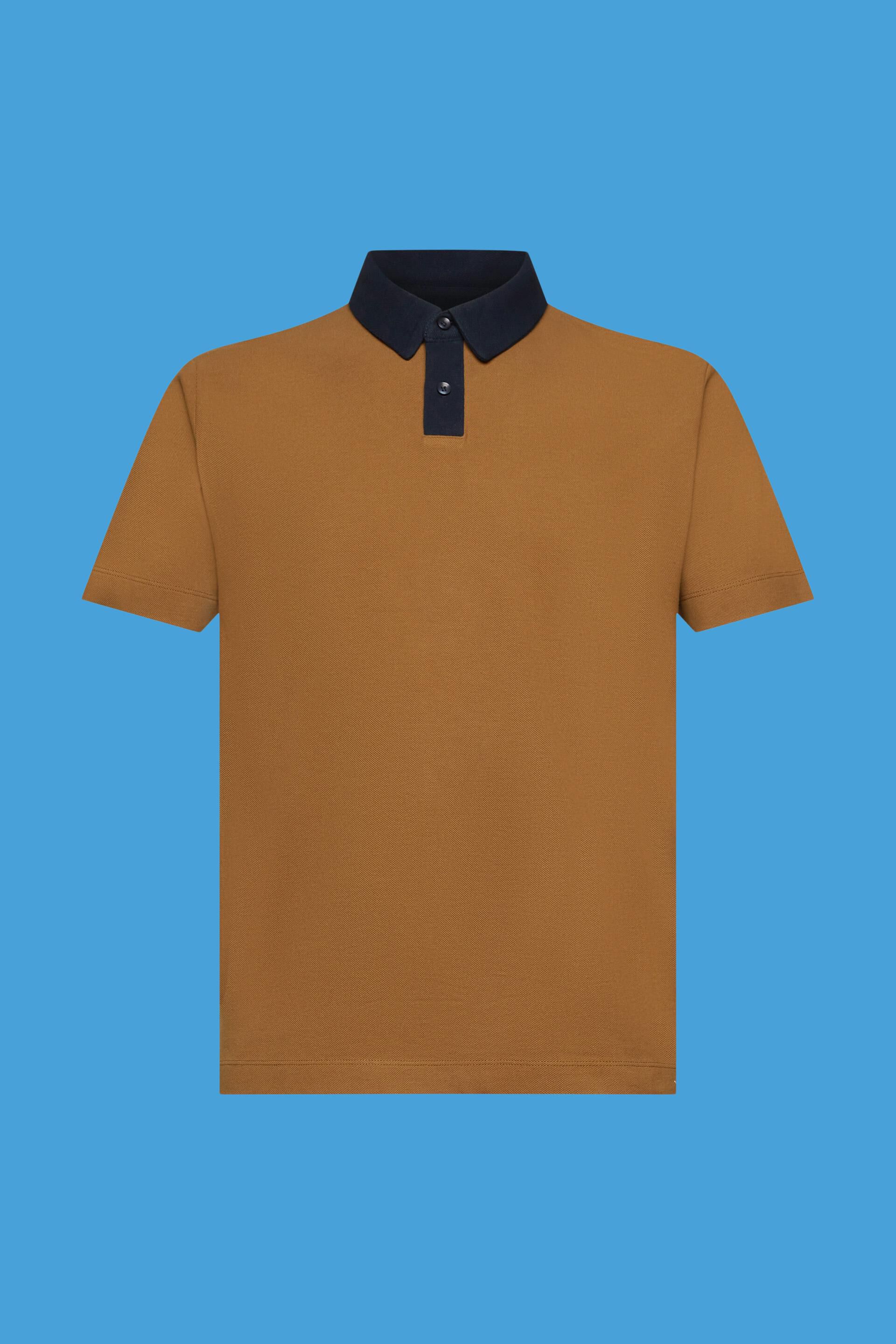 Polo en maille piquée de coton