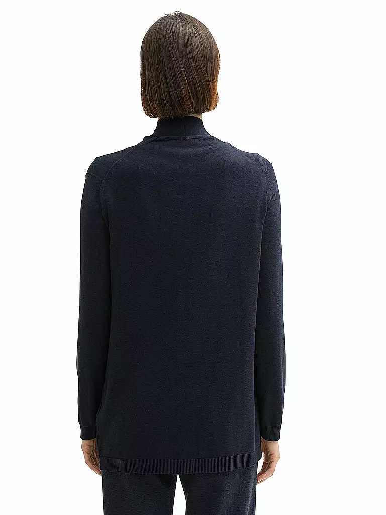 TOM TAILOR Strickjacke blau