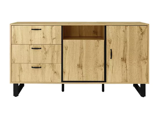 Armoires de rangement, buffets, commodes avec tiroirs et portes, design color block