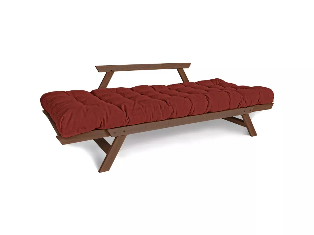 Canapé lit allegro Rouge