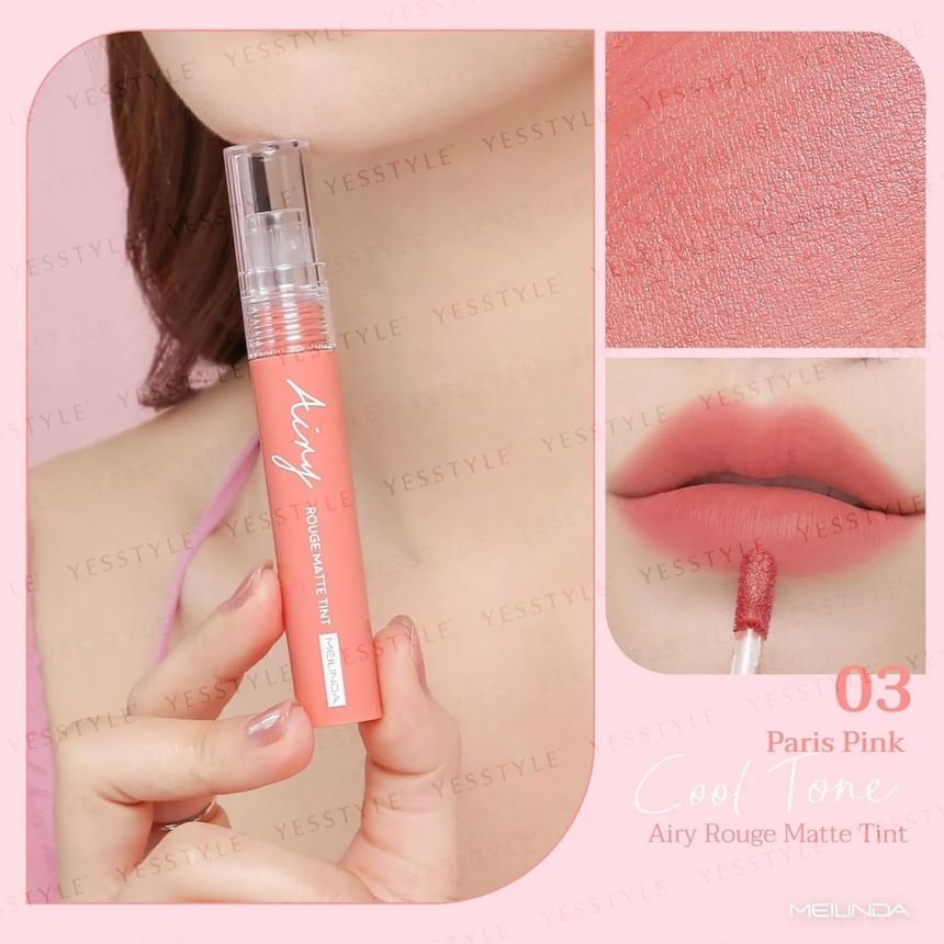 Meilinda - Airy Rouge Matte Tint