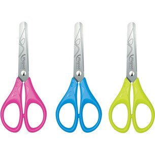 Ciseaux droitiers bouts ronds Maped Essentials 13 cm