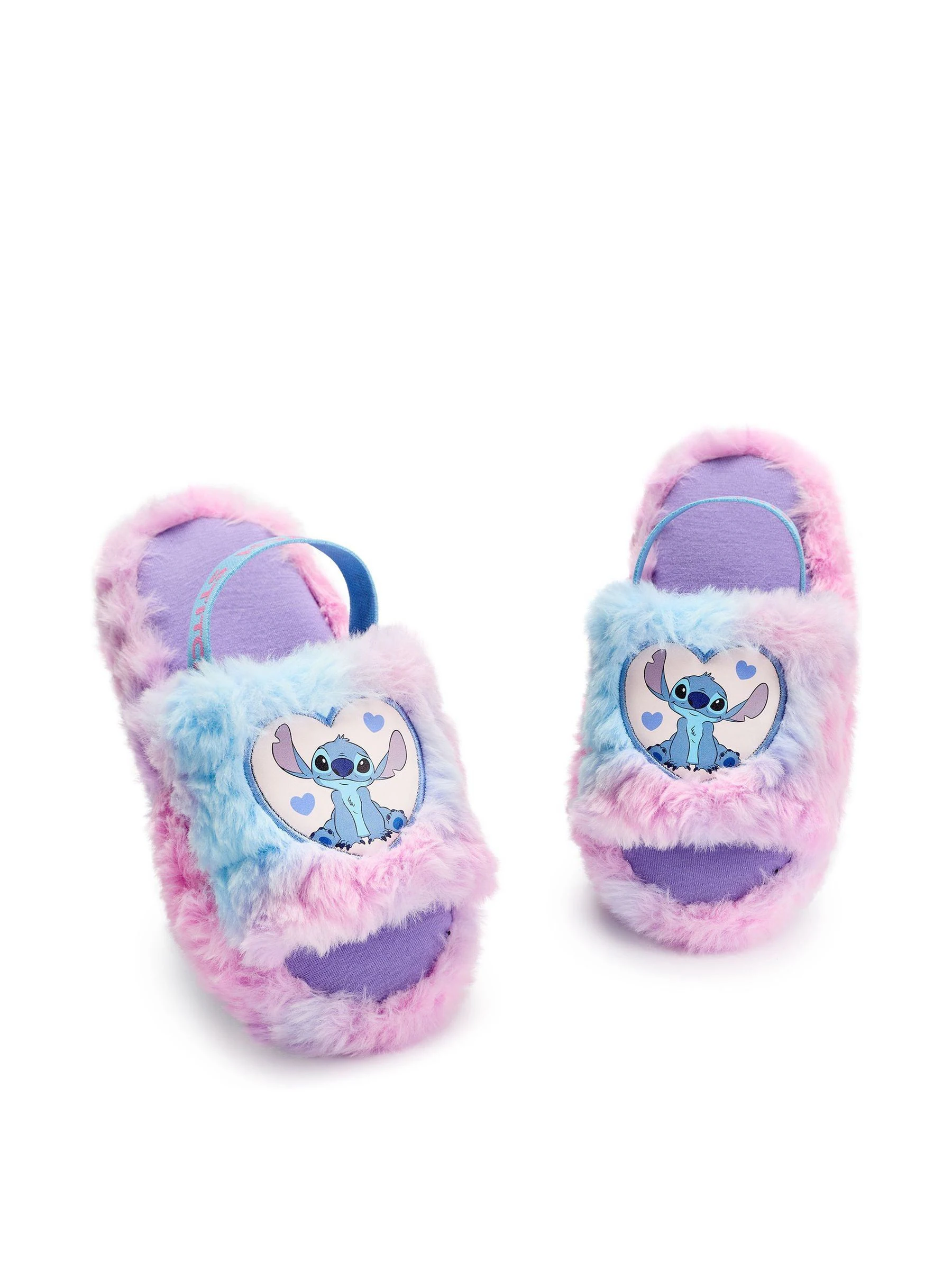 Vanilla Underground Disney Stitch Meisjes Pluizige Pantoffel Slippers
