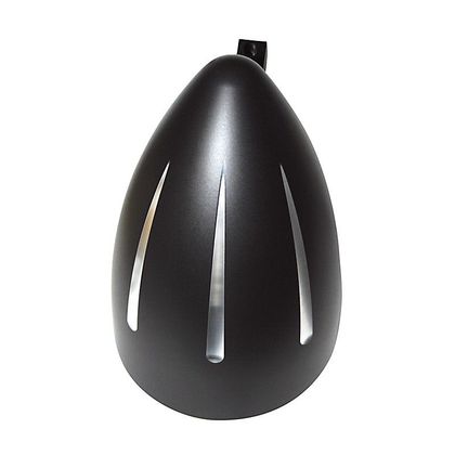 Phare avant Highsider CLASSIC 1 AVEC VISIERE NOIR/ALU Universel - Noir