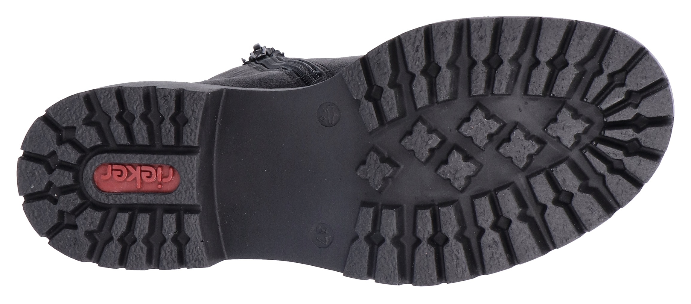 Rieker Schnürboots  , Winterstiefel, Boots mit kontrastfarbener Rahmennaht