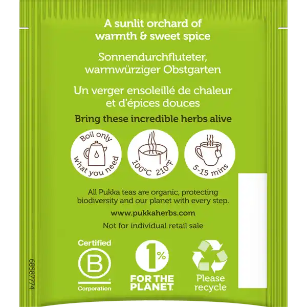 Bio-Früchtetee Wildapfel & Zimt
