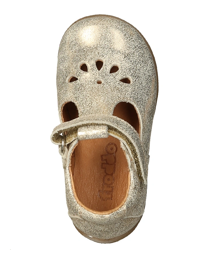 Spangenschuhe GIGI T-BAR in gold