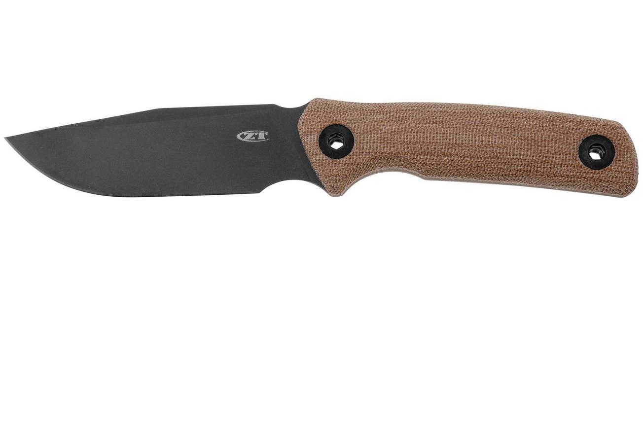 Zero Tolerance ZT0004 Cerakote CPM Cru-Wear, Micarta vaststaand mes