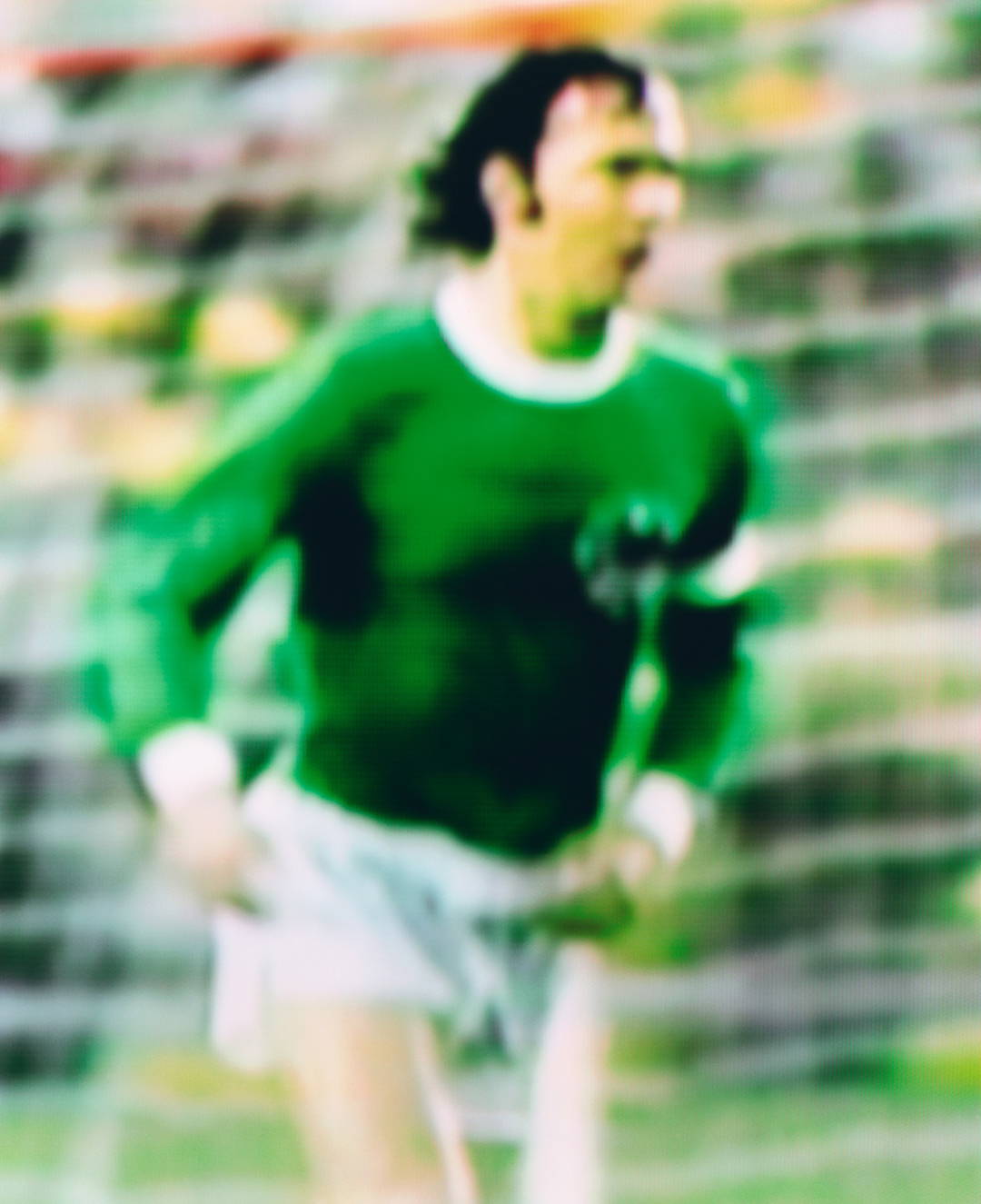 Franz Beckenbauer West Germany v Sweden, 4-2 (Second round), 30.06.1974, Rheinstadion Düsseldorf, West Germany by Robert Davies - Limited Edition. Edition of: 75. Signed.