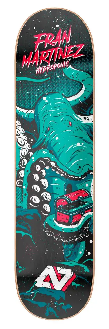 Hydroponic Sea Monster Skateboard Deck | SkatePro