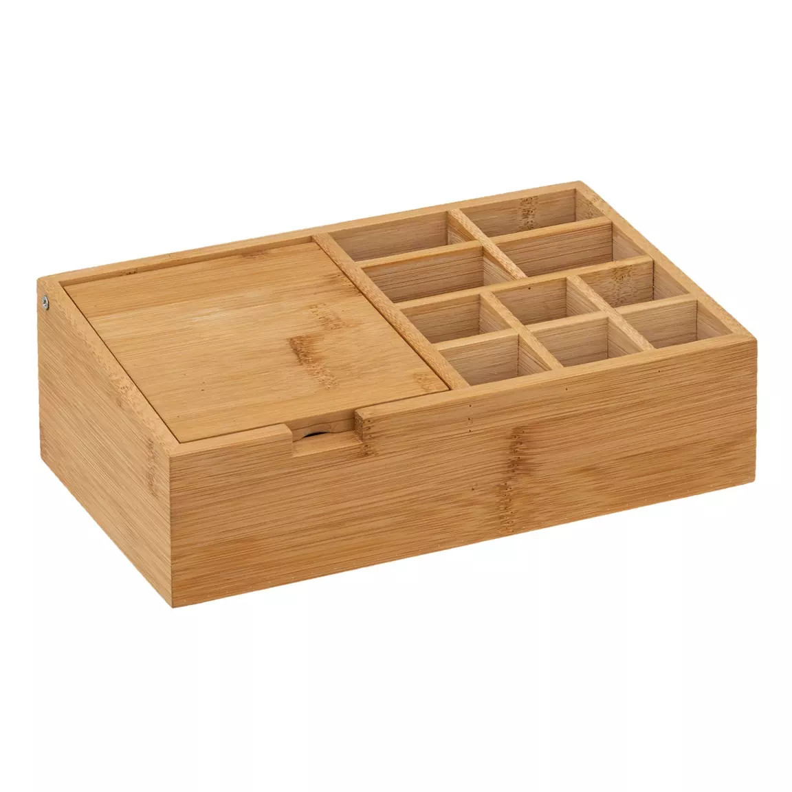 Organiseur Miroir 10 compartiments Bambou