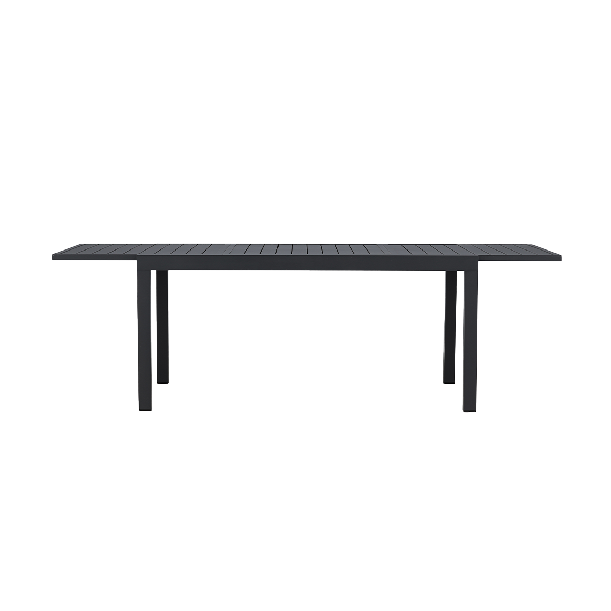 Uitschuifbare tuintafel Grace Zwart