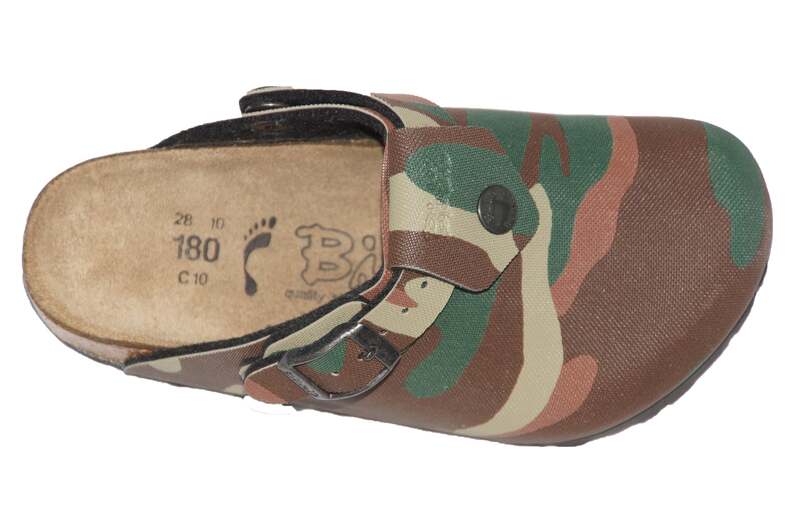 Birkenstock Shetland Smal Bruin camouflage