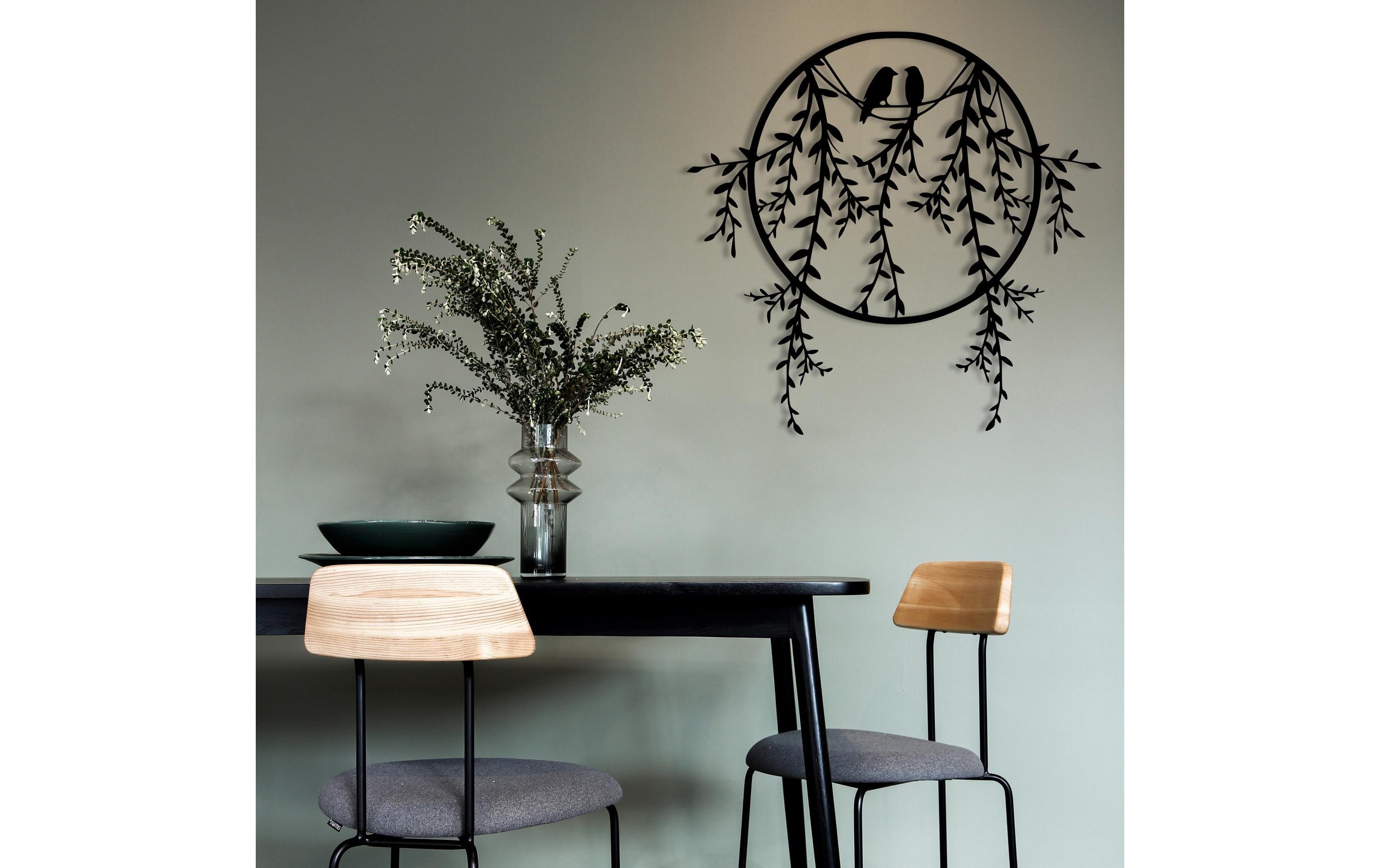 Wanddekoration Birds Ø 44 cmWand-Accessoire